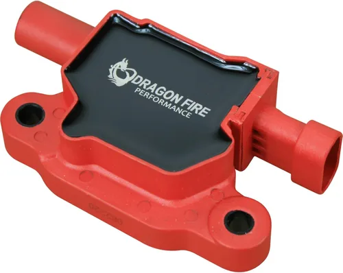Vista 3 de DRAGON FIRE PERFORMANCE Power Pack Bobinas cuadradas IRIDIUM Bujías de 0.394 pulgadas Reemplazo de cables compatibles con Chevy 5.3L 6.0L 6.2L 7.0L