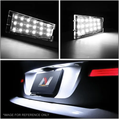 Vista 6 de PT-ZTL-9064 - Par de luces LED de carcasa negra con lente transparente compatible con Cadillac CTS Sedan 08-10