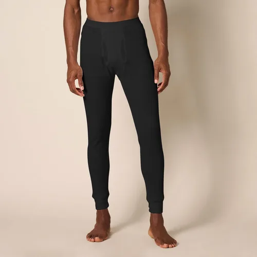 Vista 4 de Amazon Essentials - Conjunto de ropa interior térmica Long Johns para hombre Negro