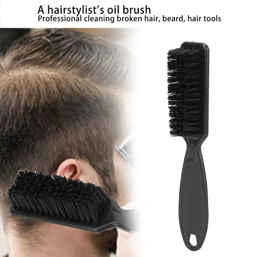 Vista 2 de Cepillo para barba, cepillo de aseo para bigote, cepillo de peinado de barba suave para hombres