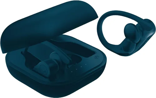 Vista 5 de Auriculares deportivos verdaderamente inalámbricos, Bluetooth 5.3, estuche Negro
