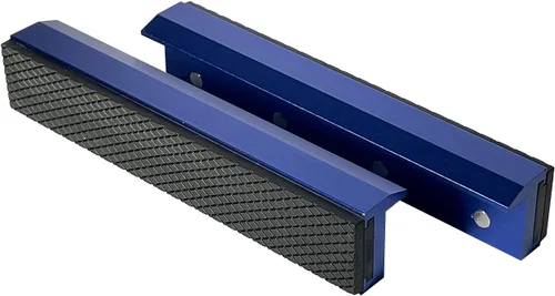 Vista 13 de Mordazas de Tornillo de Banco de 4 pulgadas, Almohadillas Cubiertas Universales Suaves para Mordazas de Tornillo con Imán Fuerte, Protector