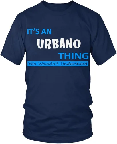 Urbano Shirt for Men Women, Family Reunion T Shirt, Urbano Family Crest Hoodie Long Sleeve Tee Shirt Sweatshirt Black Navy S - 4 XL T323