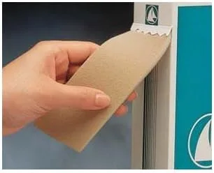 Velfoam 2 Loop, Color: Beige, 1 in x 10 yd