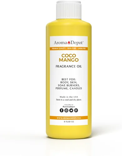 Vista 105 de Aroma Depot Aceite de Fragancia de Naranja Dulce 4 oz. Aceite de Perfume para la Piel, Perfumado, es Ideal para Velas, Bombas de Baño, Mantecas