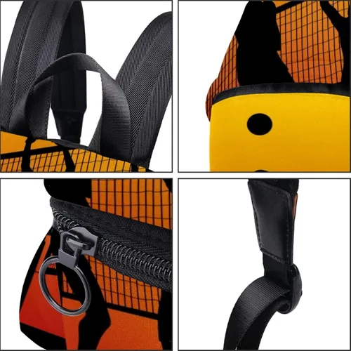 Vista 3 de Sport Voleibol Backpack for School Travel bead sail material Casual Outdoor with Adjustable Strap for Girl boy