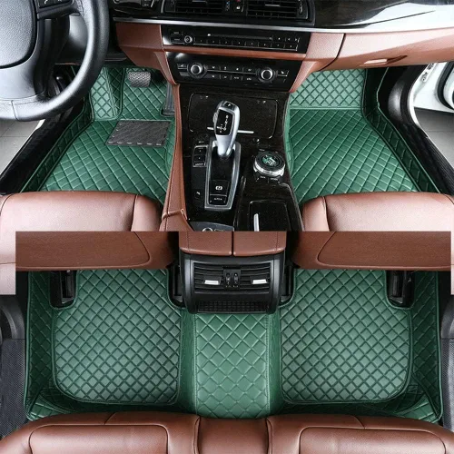 Vista 19 de Alfombrillas de coche para coche, SUV y camiones Compatibles con alfombrillas automotrices Protege el interior de tu vehículo con alfombrillas