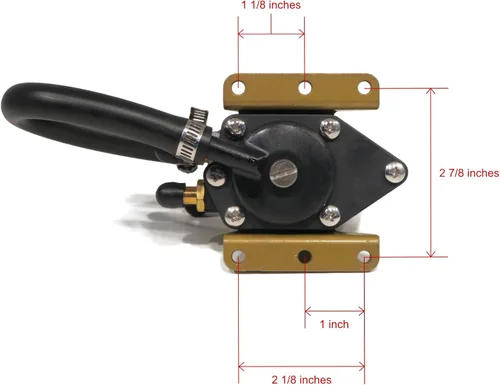 Vista 2 de The ROP Shop Bomba de combustible de conversión VRO para Johnson/Evinrude/OMC/BRP 0435926, 0435742, 0435558
