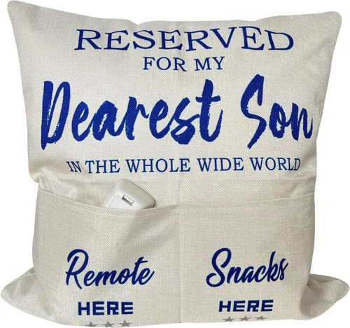 Vista 7 de Regalos para tía de sobrina sobrino, fundas de almohada de dos bolsillos de 18 x 18 pulgadas, gran regalo para tía para cumpleaños, Navidad