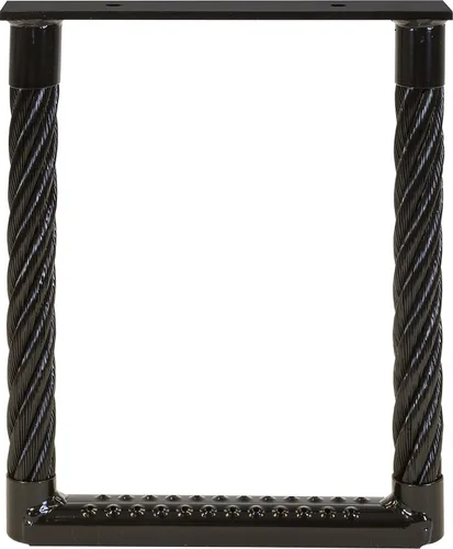 Buyers Products 5231512 - Escalón de cable perforado de 15 pulgadas de alto x 12 pulgadas de ancho, escalón de cable galvanizado universal para