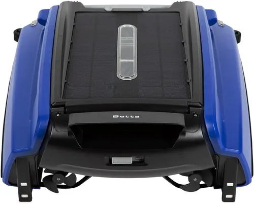 Betta SE - Limpiador robótico automático de superficie de piscina con batería de limpieza continua 24/7 y motores tolerantes al cloro de sal doble