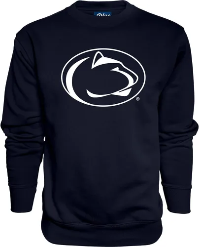 Vista 20 de Blue 84 NCAA Suéter con cuello redondo para hombre con icono de color del