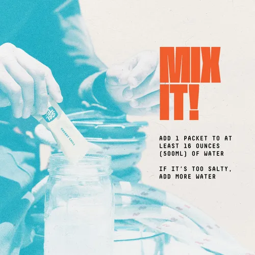 Vista 4 de SALTT Electrolytes Polvo Mezcla de Bebida Saborizada - Cherry Chill - 30 Paquetes de Hidratación - Magnesio, Potasio, Sodio, Oligoelementos - Sin