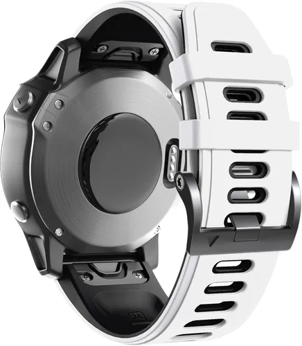 Vista 10 de ANCOOL - Correa suave de repuesto para reloj compatible con relojes inteligentes Fenix 6X Pro/Fenix 5X/Fenix 5X Plus/Fenix 3