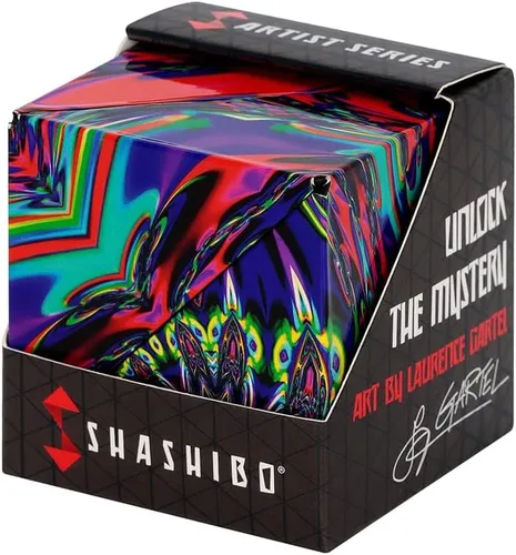 Vista 32 de Shashibo Caja de Cambio de Forma - Juguetes premiados STEM con imanes fuertes - Cubo de manipulación se transforma en más de 100 formas, regalos