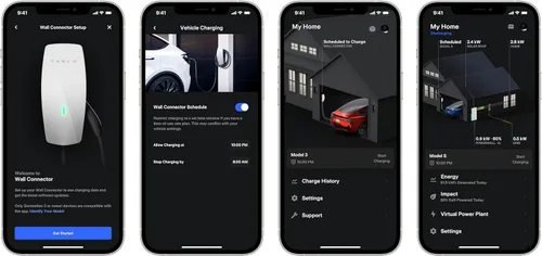 Vista 5 de Tesla Conector de pared - Cargador de vehículo eléctrico doméstico (EV), NACS - Nivel 2 - hasta 48A - Certificado UL, Enery Star Partner