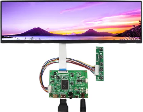 VSDISPLAY 12.6" NV126B5M-N41 12.6inch 1920X515 LCD Screen Work with LCD Controller VS-RTD2556HM-V1