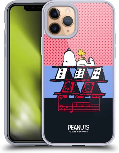 Vista 136 de Head Case Designs Officially Licensed Peanuts Charlie & Woodstock Nap Halfs and Laughs Gel Case [Military Grade Protection] Compatible with Apple