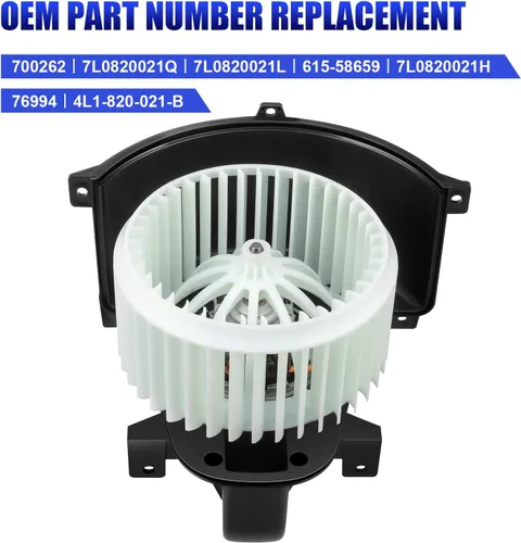 Vista 4 de Motor de soplador lateral delantero para Audi Q7 2007 2008 2009 2010 2011 2012 2013 2014 2015 2015, Porsche Cayenne 2003-2014, VW Touareg Porsche