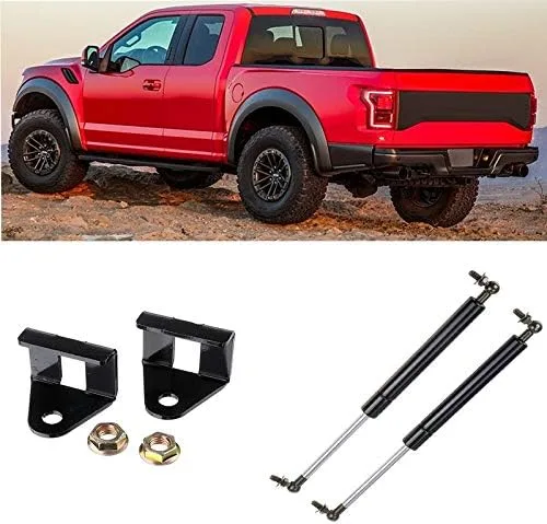 Vista 2 de Para Nissan Navara NP300 D23 2014-2019, 2 amortiguadores de amortiguador de gas para capó delantero