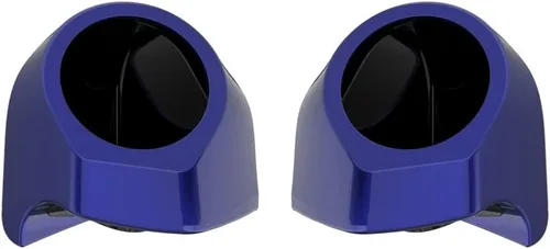 Vista 66 de Advanblack Alpine Green Tour Pack - Paquete de altavoces de 6.5 pulgadas, carcasa de audio trasera, color a juego, ajuste Harley King Tour Pack