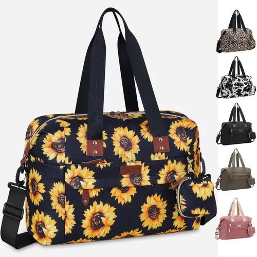Vista 12 de Pritent Bolsa de Pañales Tote - Bolsas de Pañales para Bebé con Estuche para Chupete, Correas para el Hombro, Clips para Cochecito, Bolsa Grande