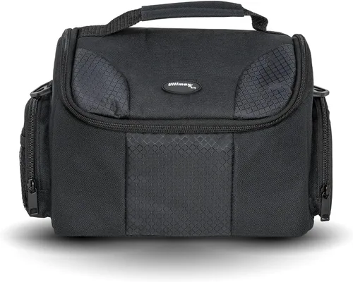 Vista 2 de Funda de viaje para cámara SLR digital acolchada mediana para Sony Alpha 7, a7, Alpha 7R, a7R, a7s, a6000, a5100, a5000, a3000, NEX-3, NEX-3N