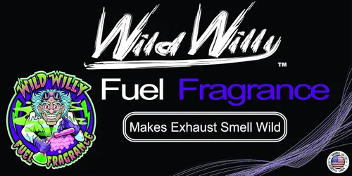 Vista 2 de Wild Willy Fragancia/aroma de combustible brownie de chocolate, botella de 4 onzas, compatible con metanol, alcohol, gas, nitro y combustibles diésel