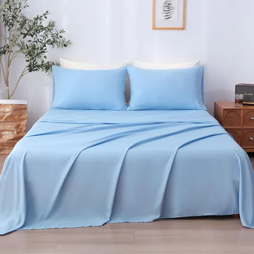 Vista 40 de LONAVA Juego de sábanas individuales de 3 piezas, sábanas de microfibra beige ultra suaves y transpirables, 1600 hilos de hotel de lujo Oeko-Tex