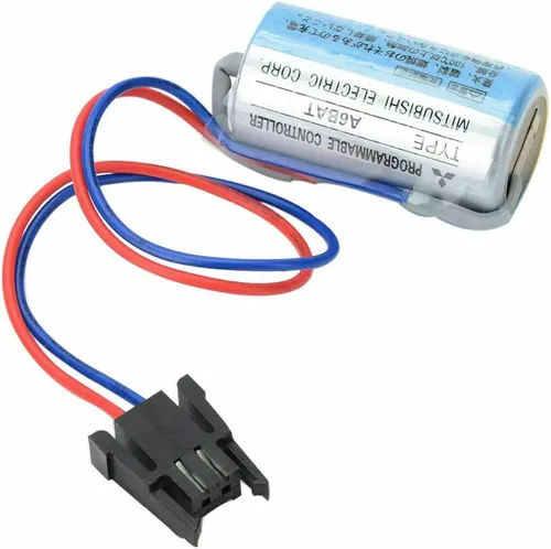 Vista 4 de MEELER 3 Pack A6BAT PLC batería de litio 3.6 V para Mitsubishi Servo A6bat ER17330V FANUC CNC sistema no recargable