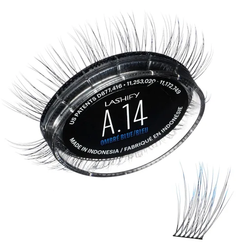 Vista 22 de Lashify Amplify - Extensiones de pestañas GossamerDIY de 0.472 pulgadas, color negro, pestañas postizas fáciles para un aspecto natural