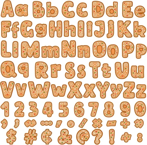 Vista 9 de 260 piezas de letras en blanco y negro para tablón de anuncios de aula, paquete combinado de letras de 4 pulgadas, juego de puntos y rayas