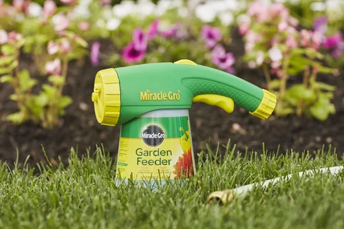 Vista 2 de Miracle-Gro Alimentador de jardín con alimento vegetal soluble en agua, 1 libra (paquete de 6)