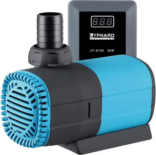 Vista 13 de LYPHARD AQUARIUMS Bomba de agua sumergible de 20 W, flujo de 320 GPH, alta elevación de 4 pies, bombas de estanque ultra silenciosas, bomba