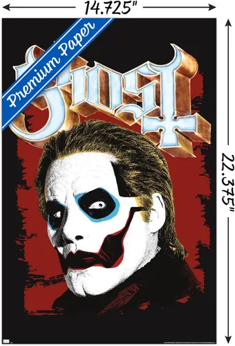 Vista 3 de Trends International Ghost - Póster de pared Pop Art, 14.72 x 22.37 pulgadas, versión premium sin marco