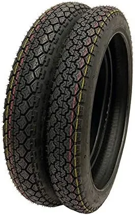 Vista 3 de JUEGO DE NEUMÁTICOS COMBO: Neumático delantero 2.75-18 y neumático trasero 3.00-18 para motocicletas 125cc