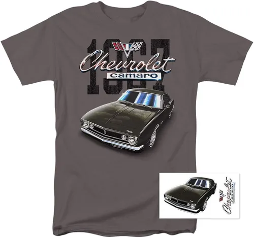 Vista 2 de Popfunk Camiseta clásica para coche Chevy Camaro 1967