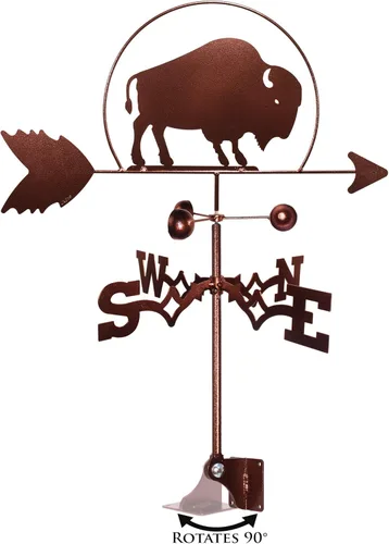 Vista 2 de SWEN Products Veleta Bison Buffalo (montaje ajustable incluido)