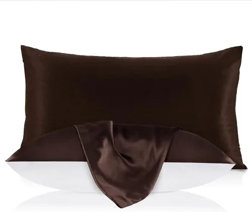 Vista 13 de LILYSILK Funda de almohada de seda de 0.748 in para cabello y piel con parte inferior de algodón, 1 unidad, tamaño Queen de 20 x 30 pulgadas