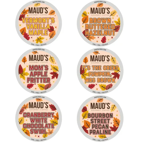 Vista 34 de Maud's - Cápsulas de café reciclables, compatibles con la cafetera Keurig K-Cup, una sola porción de café 100% arábica de tueste medio, 18