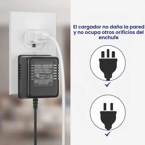 Vista 7 de Adaptador de corriente de 18 V para timbre de video para timbre de video Ring y timbre de video Ring 2 y timbre de video Ring Pro, cargador continuo
