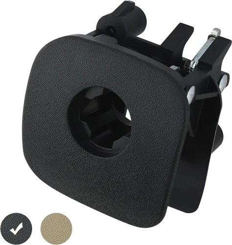 APPERFiT Pestillo para guantera 10328822 15924032 (Negro) Compatible con la manija de cerradura de la puerta del compartimento de guantera Chevy C5