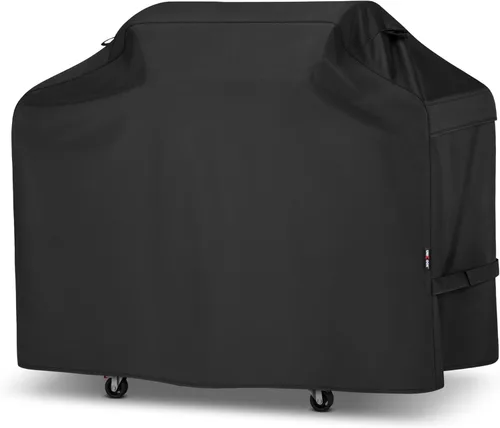 Vista 8 de Unicook - Funda para parrilla de 2 quemadores de 32 pulgadas, cubierta de barbacoa pequeña para exteriores con asas laterales y correas, resistente
