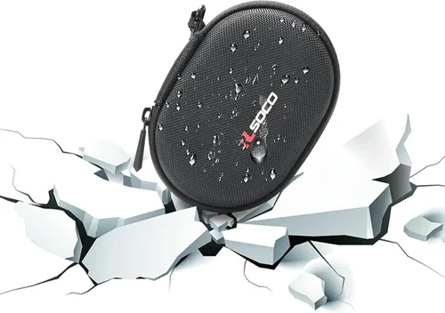 Vista 5 de RLSOCO Funda de viaje para Logitech Lift Vertical/MX Vertical Wireless Ergonomic Mouse Diseño compacto con cremallera YKK y protección contra Negro