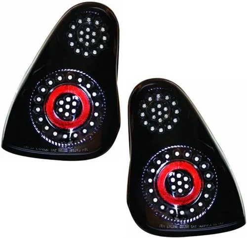 IPCW LEDT-344CB 2000-2005 Chevy Monte Carlo Lámparas Traseras LED Compatibles Bermuda Negro - GM2800180 GM2801180 (1 Par)