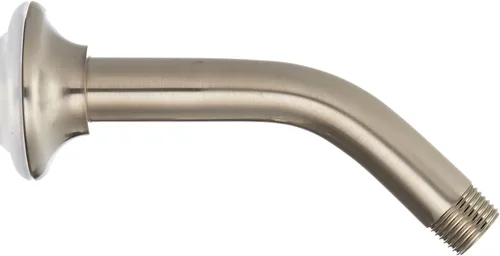 Vista 2 de American Standard 1660240.295 - Brazo y brida estándar para cabezal de ducha de montaje en pared, níquel cepillado