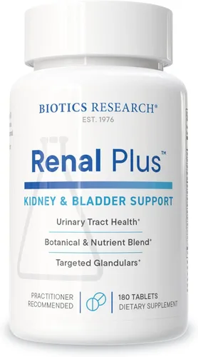 Biotics Research Renal Plus – Apoyo Botánico, Glandular y Nutricional para la Función Renal Óptima. Salud Renal & Apoya la Función Urológica – Ulva
