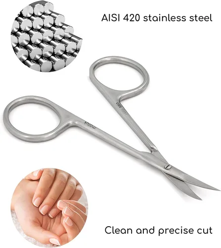 Vista 4 de Tijeras profesionales para cutículas Maluk, grandes