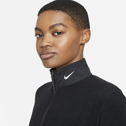 Vista 3 de Nike Therma-FIT Victory - Camiseta de golf de manga larga con cremallera de 12 para mujer