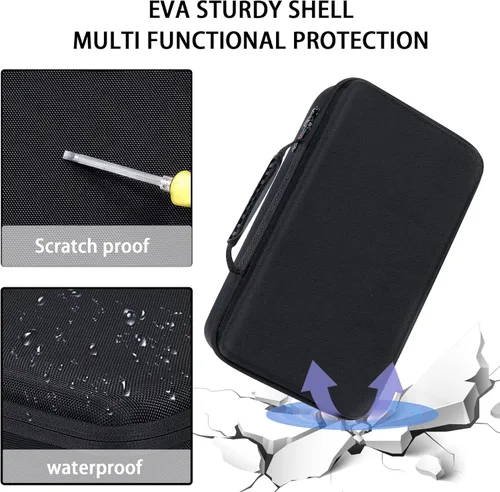 Vista 5 de khanka Estuche de transporte duro de repuesto para altavoces Bluetooth Anker Soundcore Motion X600, altavoz inalámbrico de sonido de 50 W, solo funda